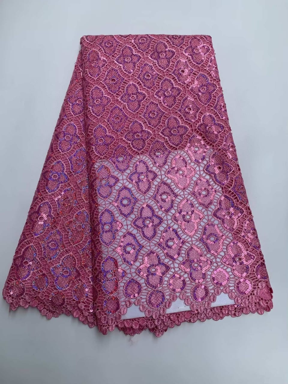 Sequin Cord Lace