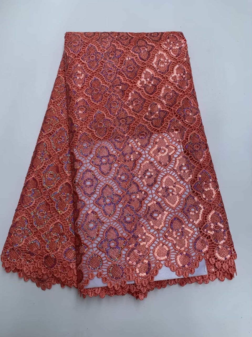 Sequin Cord Lace