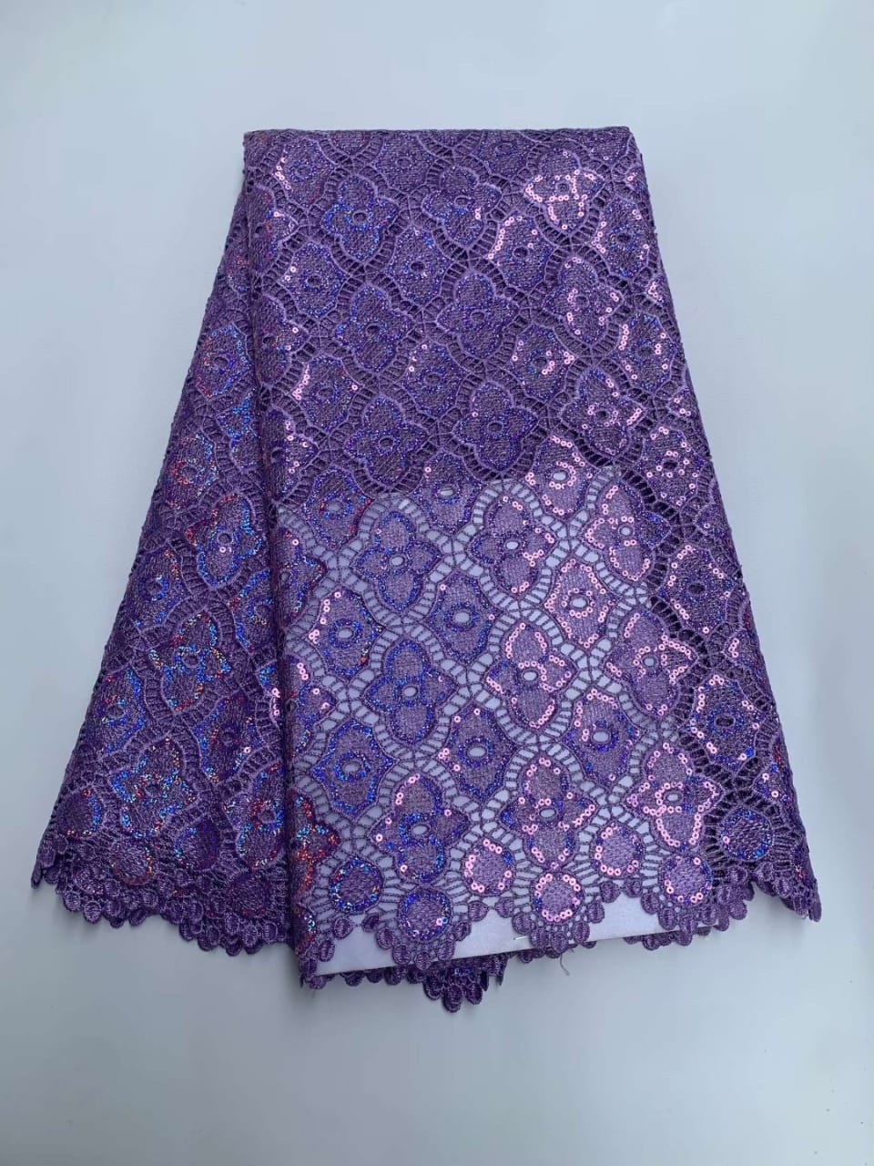 Sequin Cord Lace