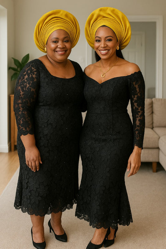 Black Cotton Cord Lace