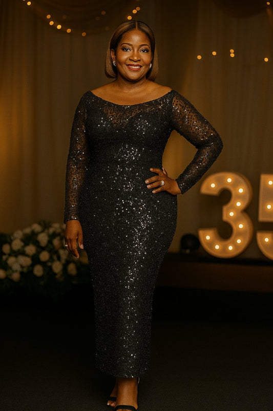 Beaded Net Lace