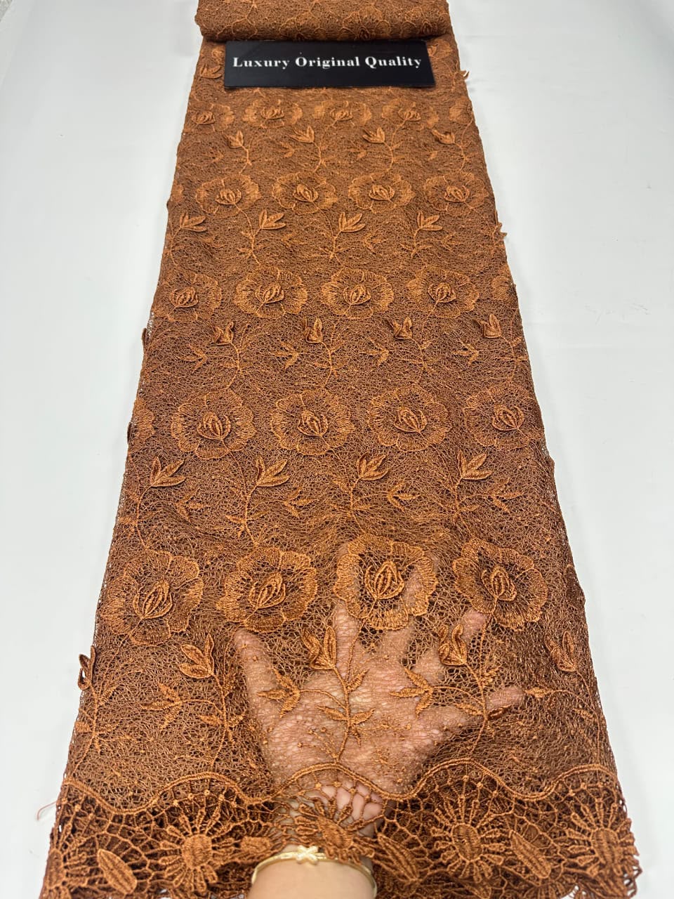 3D Embroidered Guipure Cord Lace