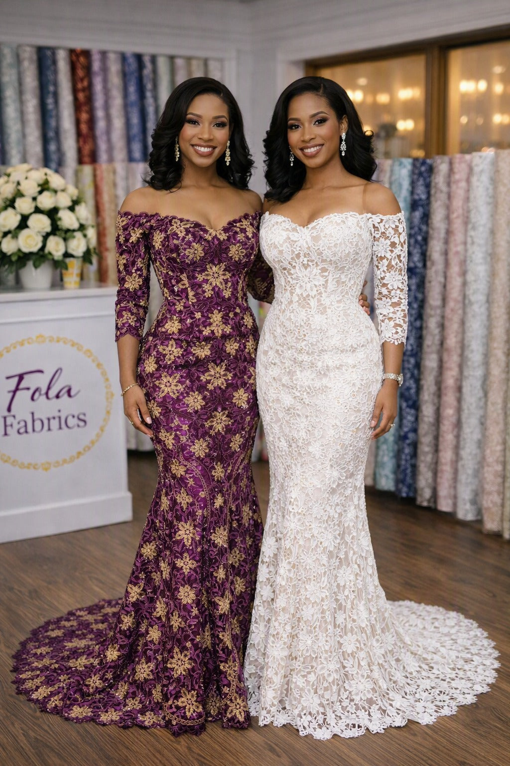 African Guipure Lace