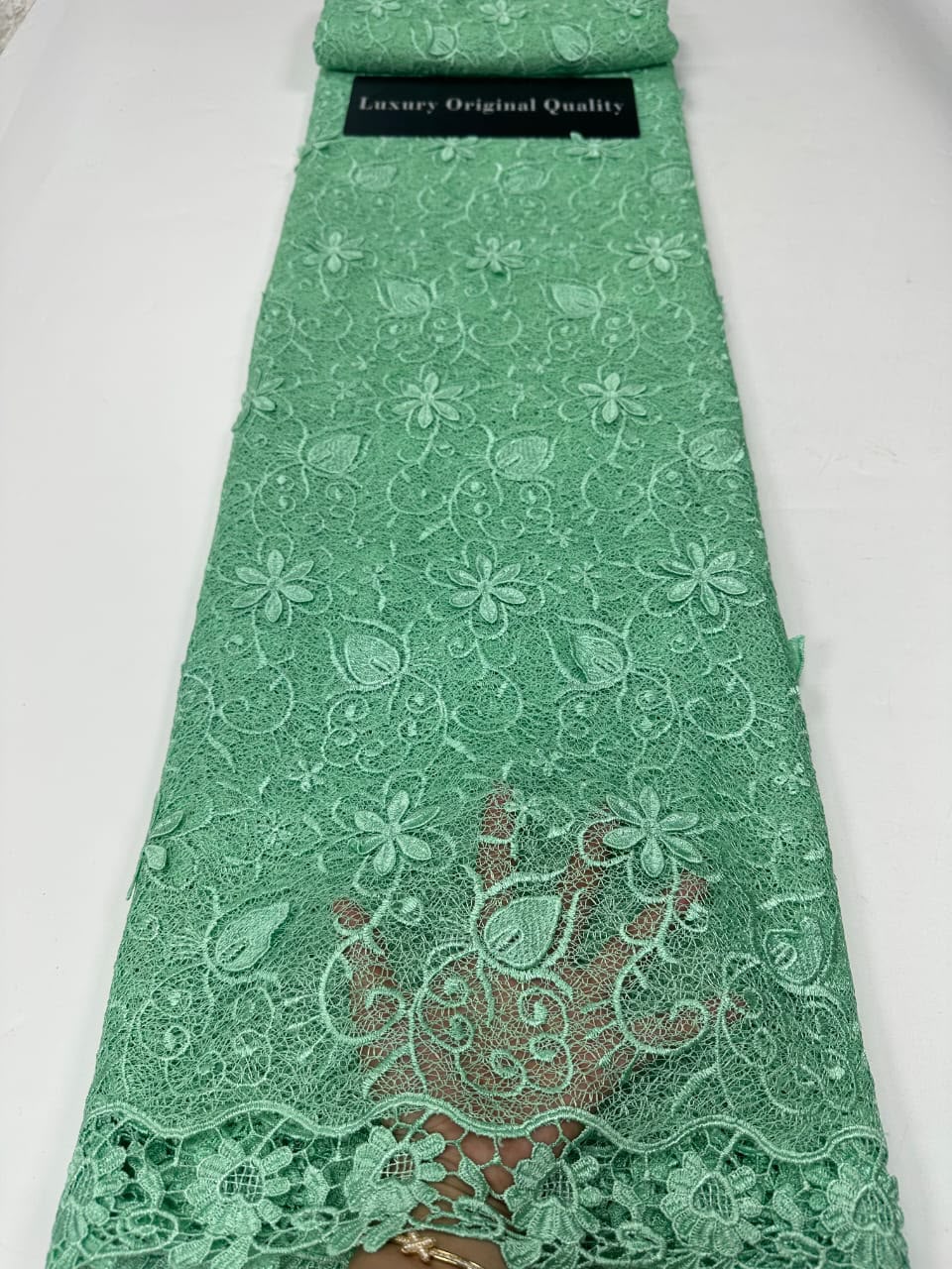 3D Embroidered Guipure Cord Lace